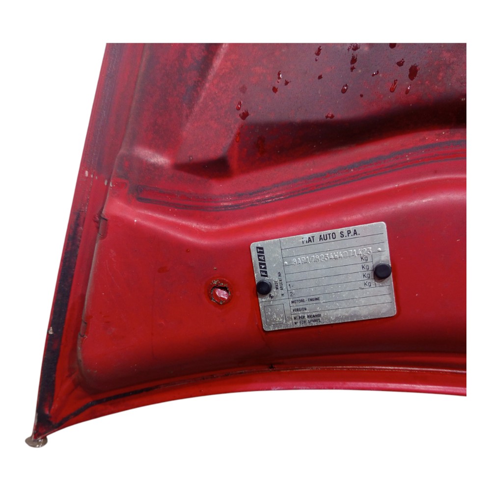 Capô Vermelho Fiat Palio Strada Siena 1996 1997 1998 A 2000 5