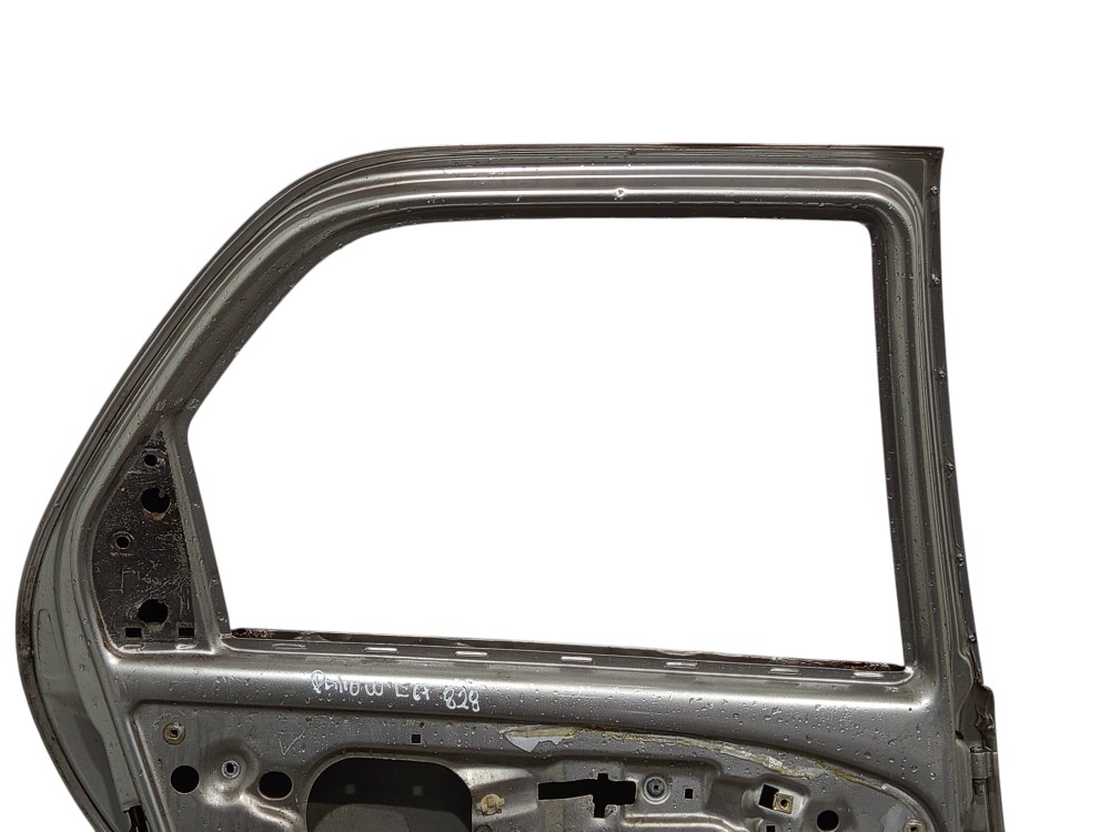 Porta Traseira Esquerda Fiat Palio 1997 1998 1999 A 2005  Traseira Direita Prateado 2