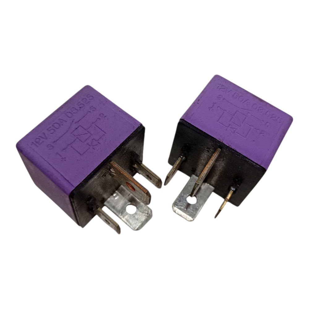 Kit 2 Rele Auxiliar Ar Condicionado Citroen C3 2