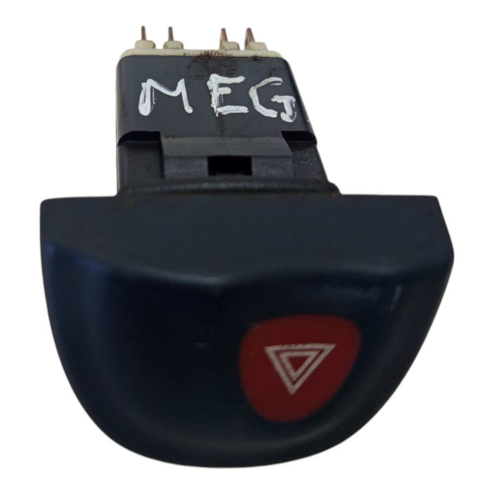 Botao pisca alerta Renault Megane 2.0 8v 1993 1994 a 1999 3