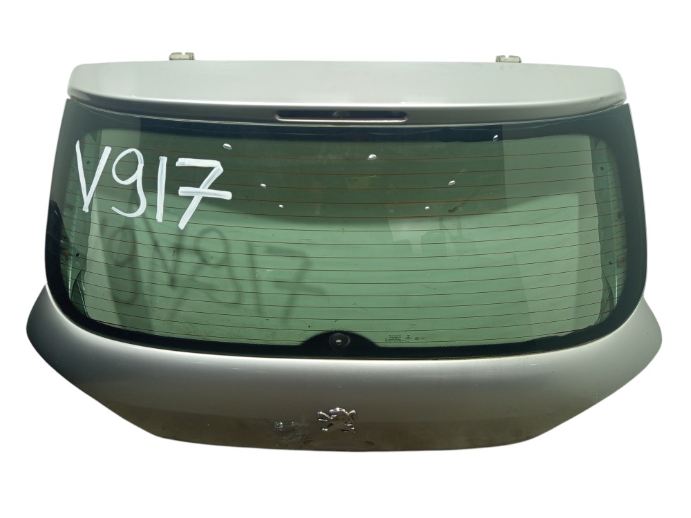 Tampa Traseira Prata Porta Malas Peugeot 307 2005 A 2011 Prateado 1