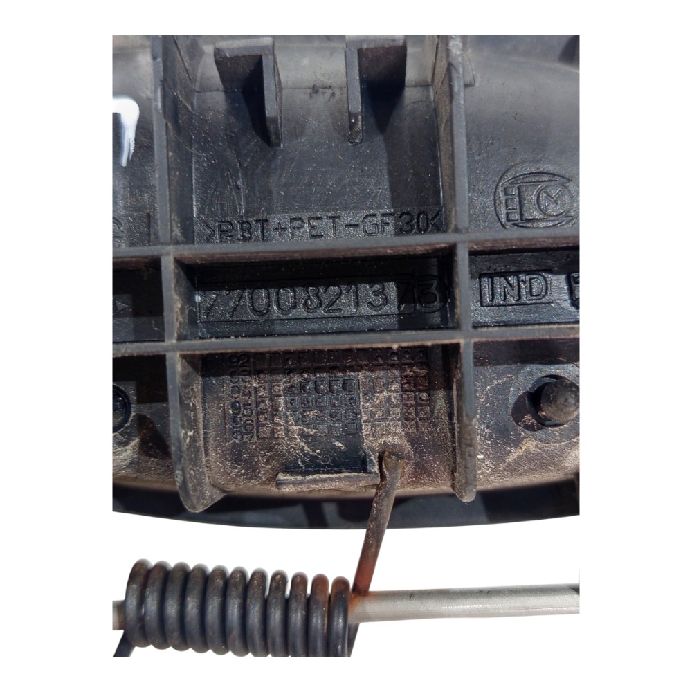 Macaneta Externa Dianteira Le Renault Laguna 1995 96 A 2001 Preto 1