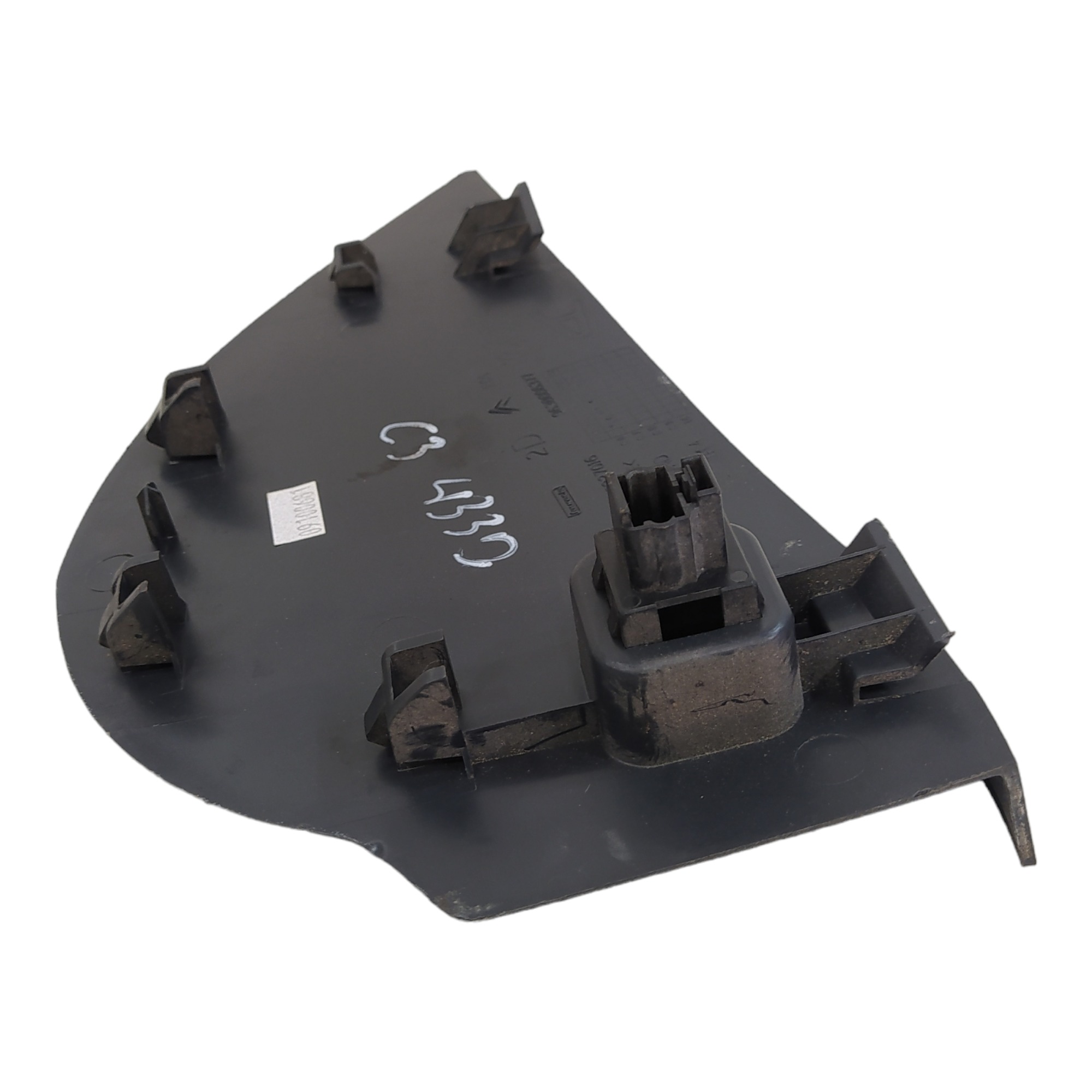 Acabamento Lateral Direito Painel Citroen C3 2003 A 2012 5