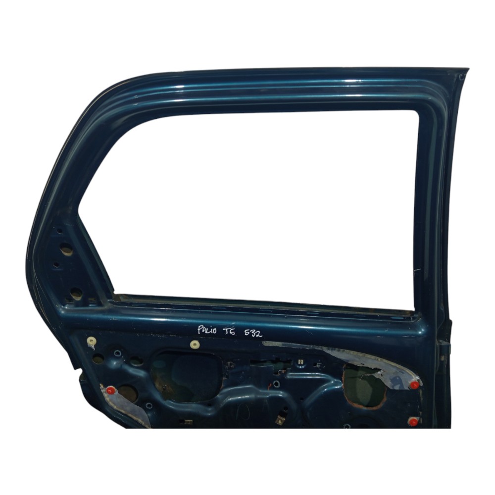 Porta Traseira Esquerda Fiat Palio 1996 1997 1998 A 2000 Traseira Esquerdo Azul 6