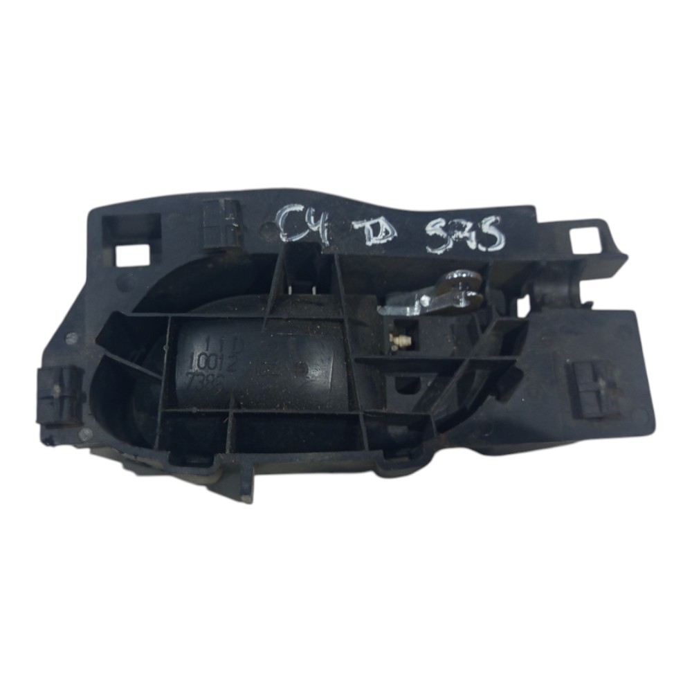 Maçaneta Interna Dir Citroen C4 Pallas 2007 2008 2009 A 2013 Preto E Cromado Dianteira/traseira 5