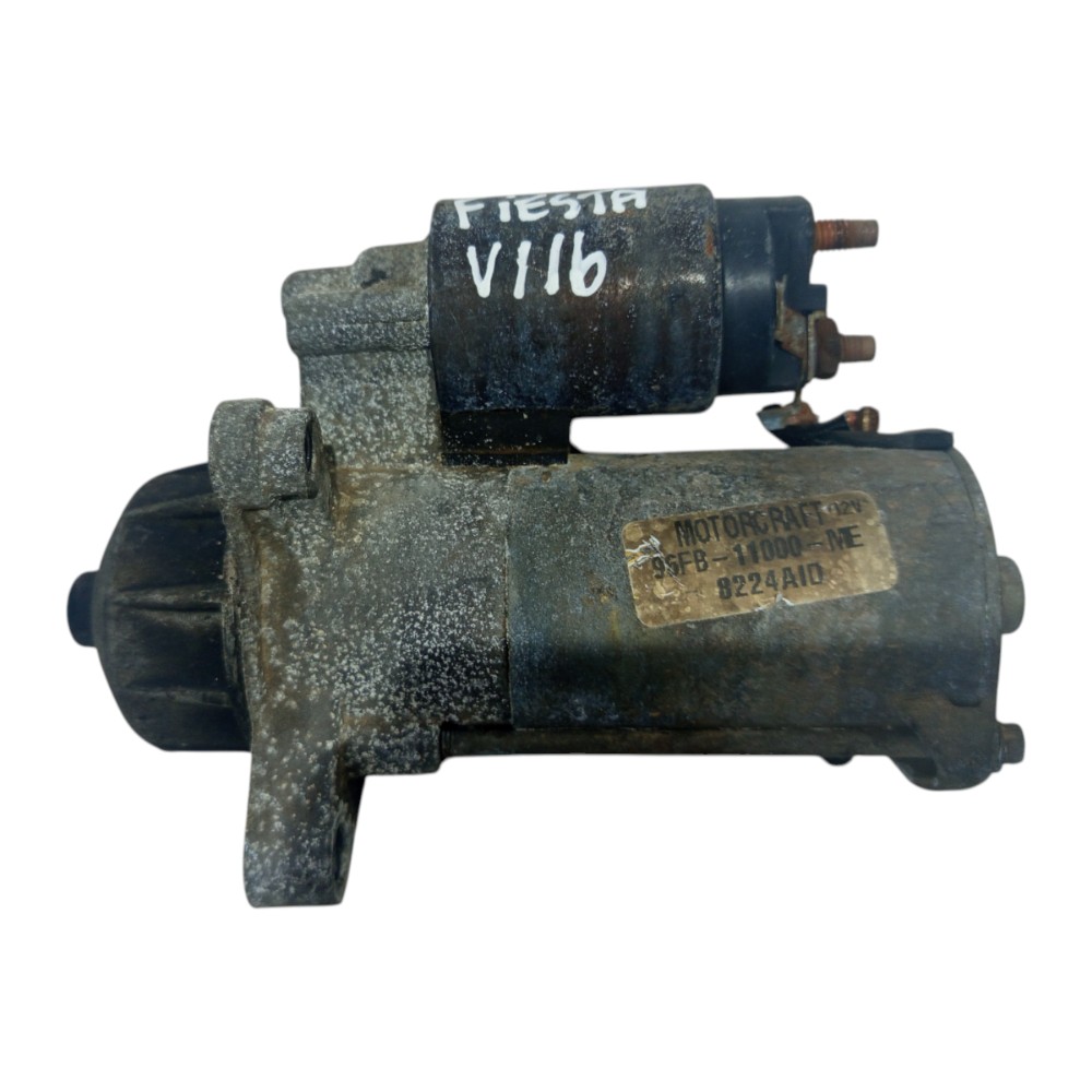Motor Partida Arranque Ford Fiesta 1.0 8v 2001 2002 A 2006 8