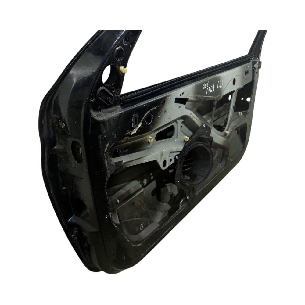 Porta Dianteira Direita Peugeot 206 Rallye 2p 2001 A 2007 Dianteira Direito Preto 5