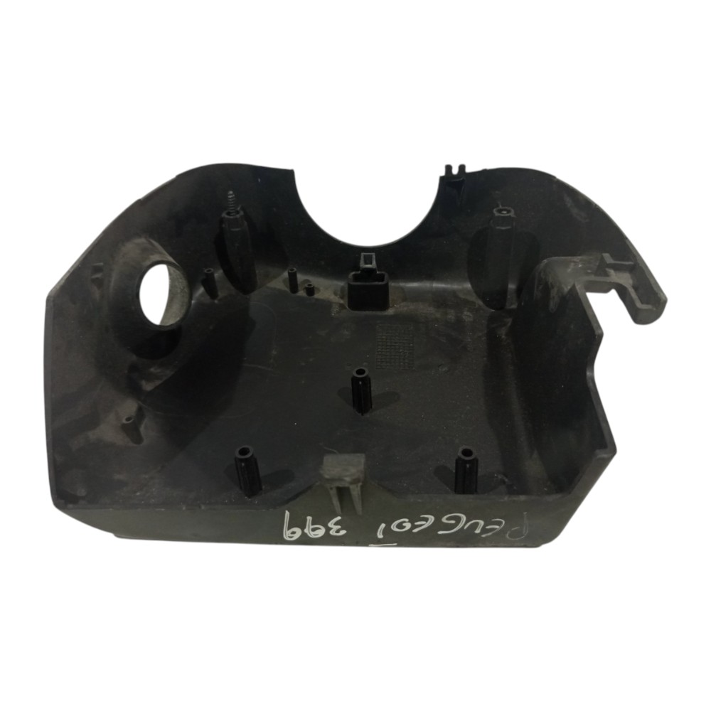 Acabamento Moldura Coluna Direção Peugeot 206 2001 A 2011 Preto 8