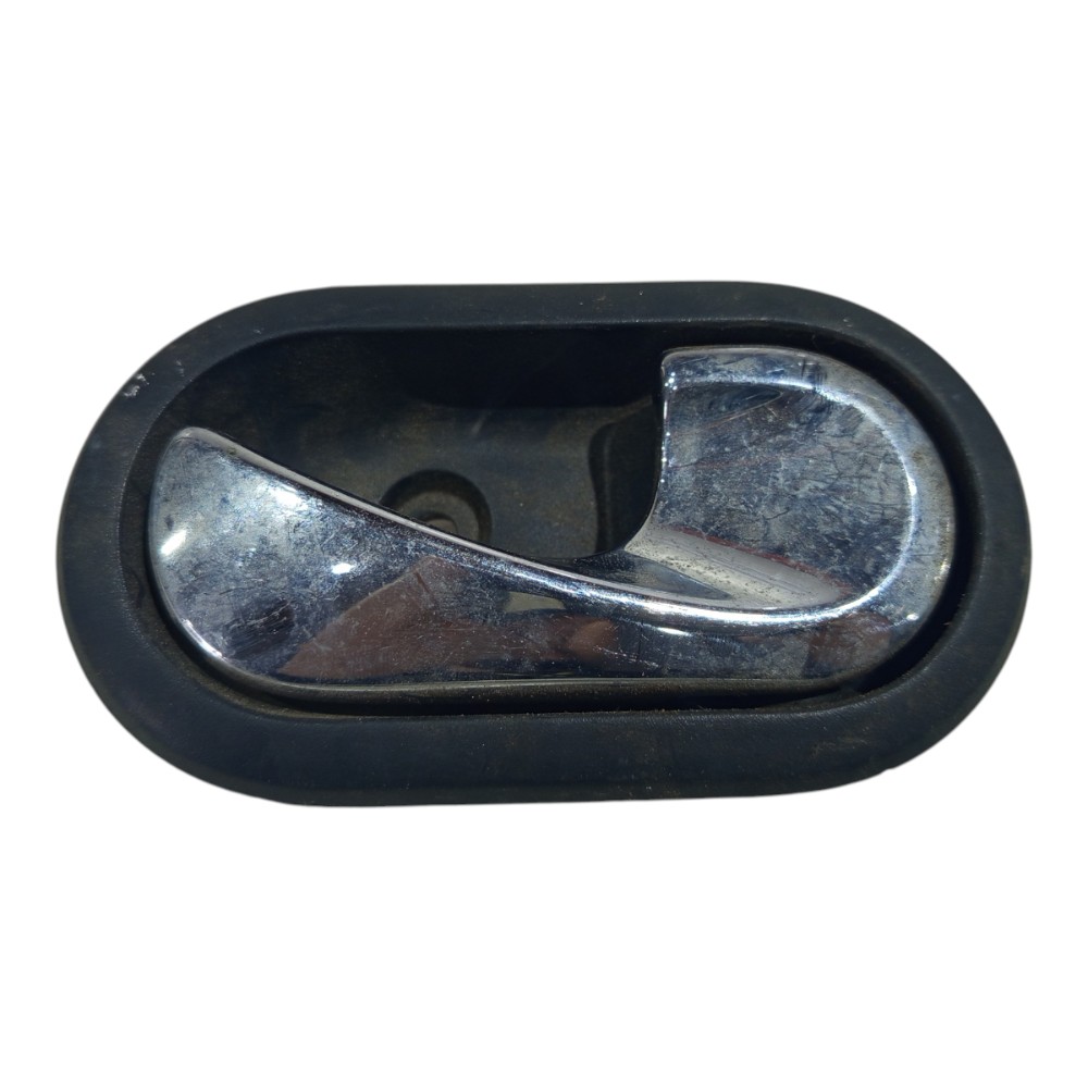Maçaneta Interna Renault Logan Duster Sandero 08 A 2015 Preto E Cromado Dianteira/traseira 1