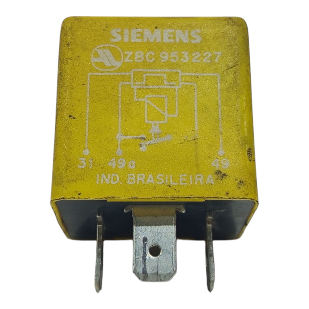 Relê Pisca Alerta Siemens Zbc 954227 Universal Volkswagen  Amarelo 2