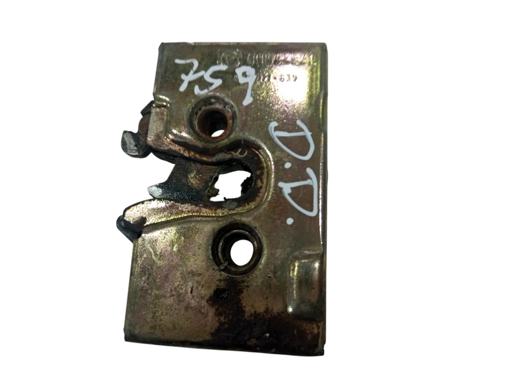 Fechadura Porta Dianteira Direita Santana 1999 A 2006 Usado Dourado 2