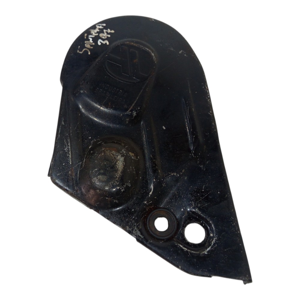 Tampa Capa Correia Dentada Metalica Vw Santana Gol 1987 A 99 Preto 8
