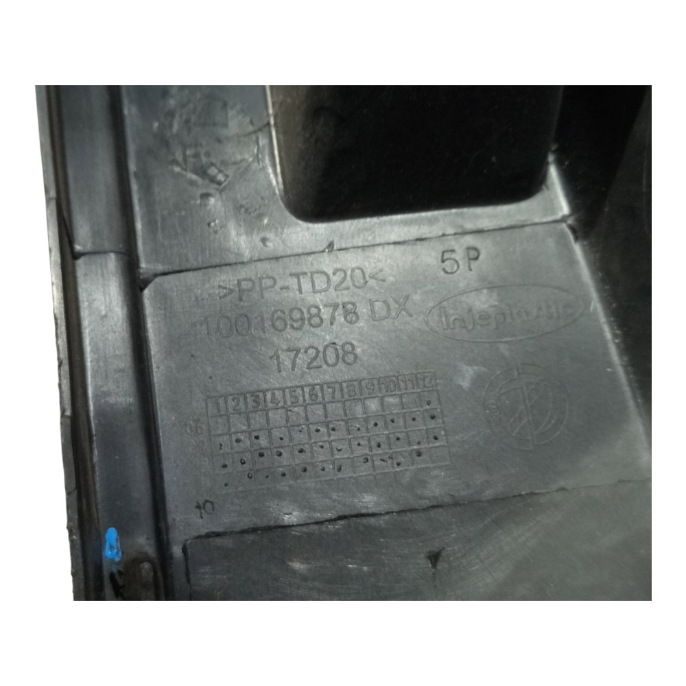 Suporte Bagagito Direito Fiat Uno Mille 1994 A 2013 Avaria Preto 8