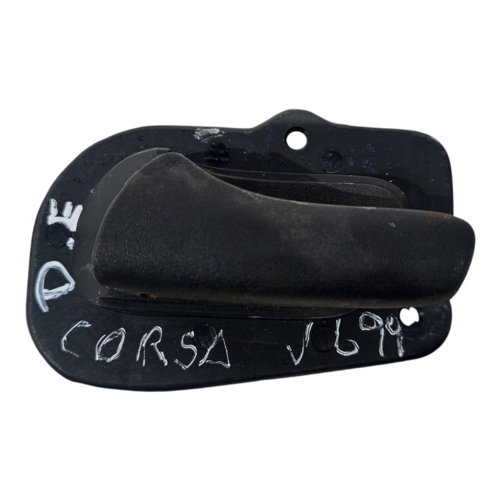 Maçaneta Interna Dianteira Esquerda Gm Corsa 1994 95 A 2001  Preto Dianteira 1