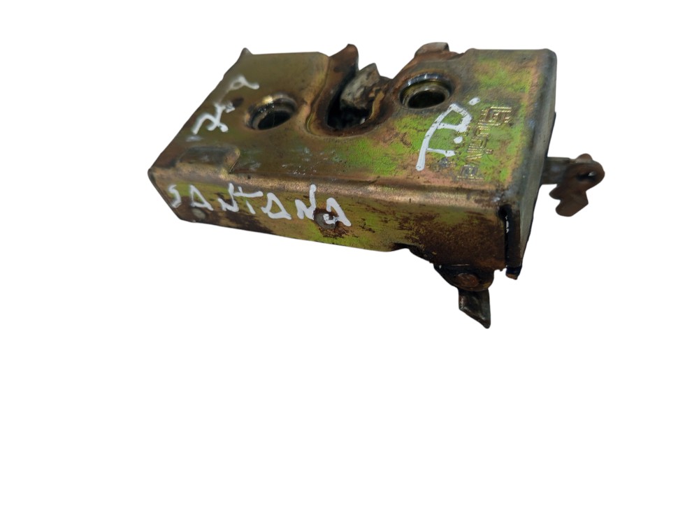 Fechadura Porta Traseira Direita Santana 1999 A 2006 Usado Dourado 4