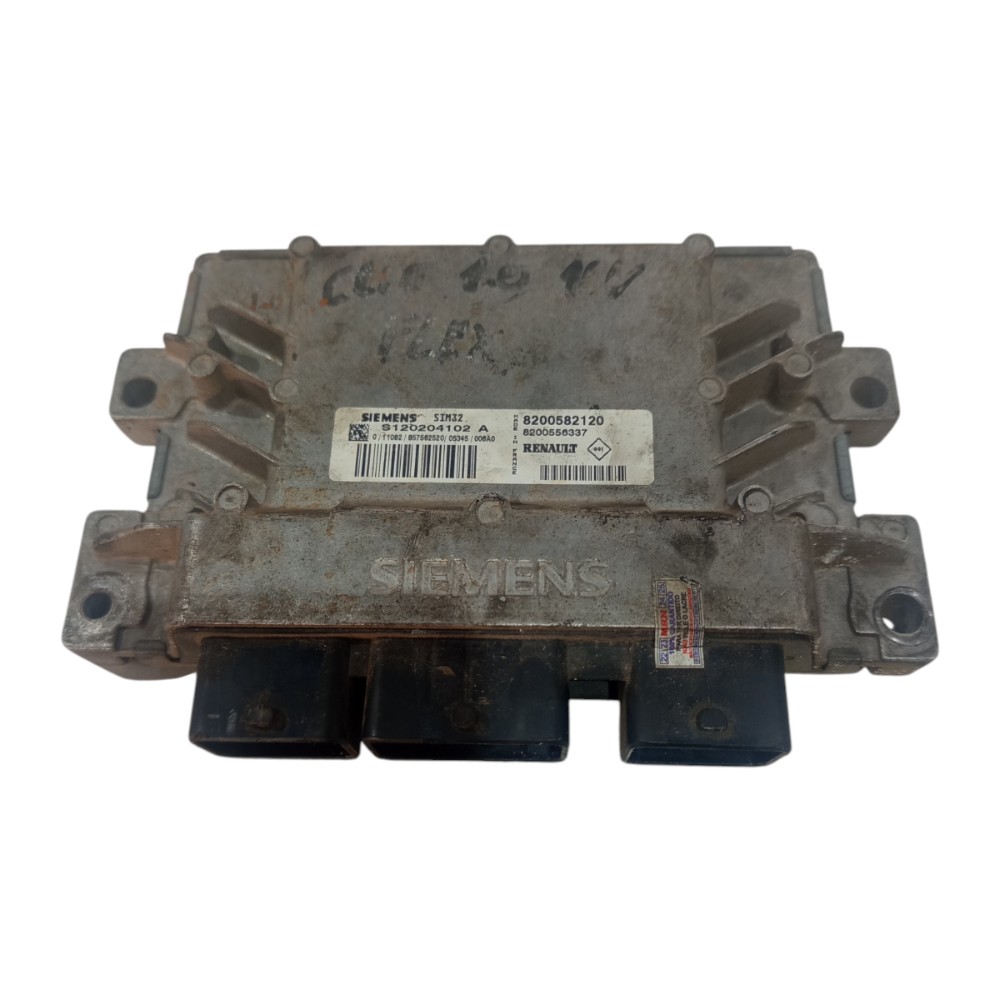 Módulo Injeção Renault Clio 1.0 16v Flex 06 A 12 8200582120 4
