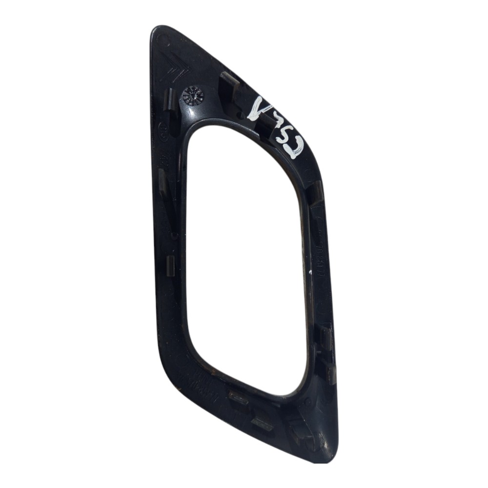 Moldura Maçaneta Interna Dianteira Direita C4 2008 09 A 2013 Preto Dianteira 6