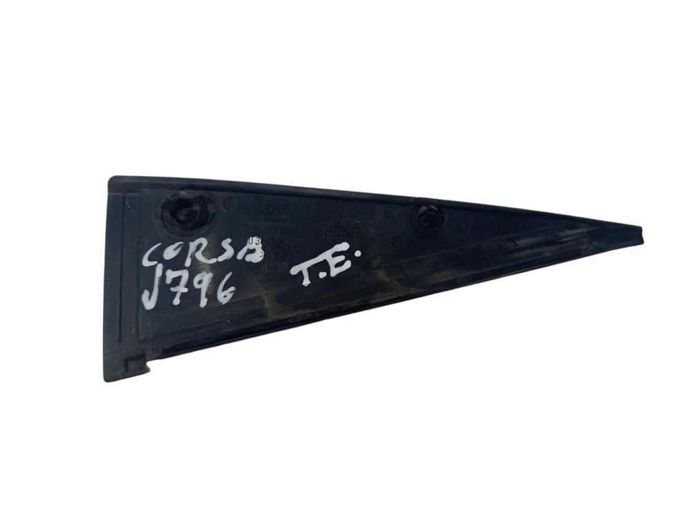Moldura Porta Externa Traseiro Esquerdo Corsa 1997 A 2002 4