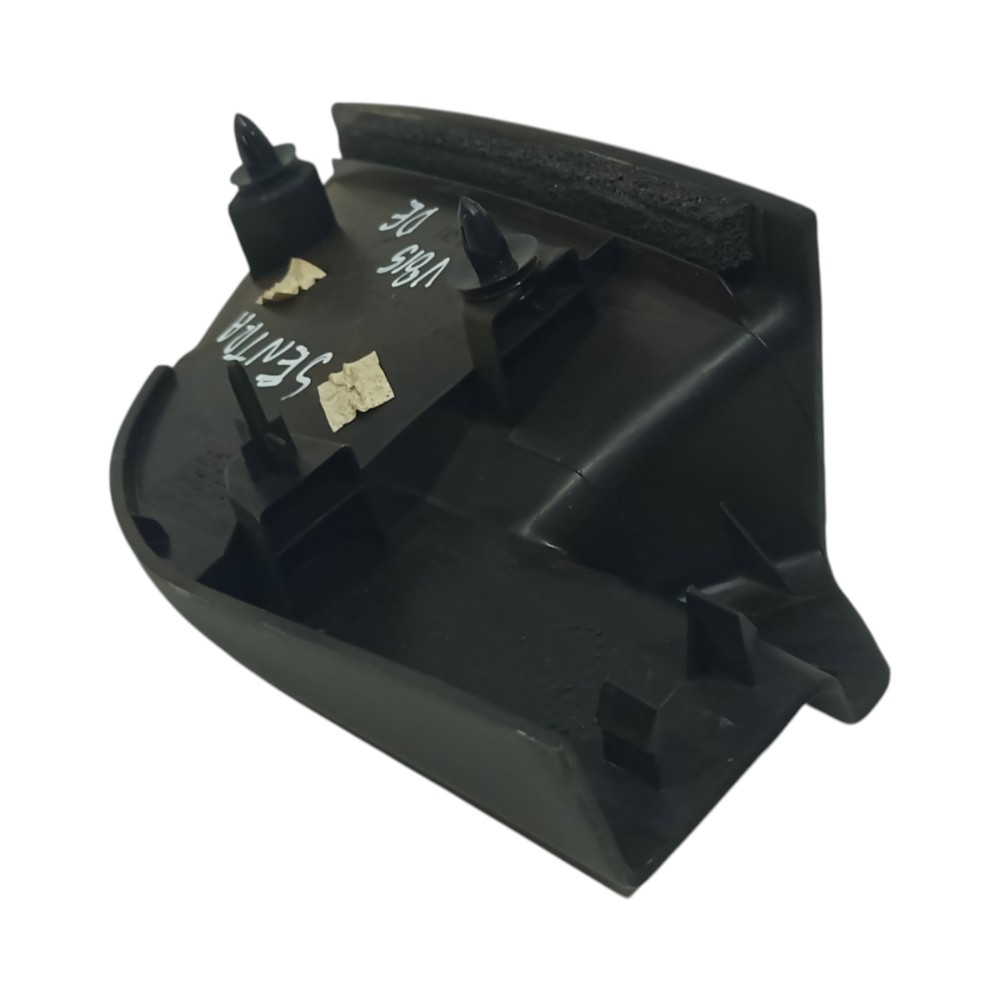 Moldura Interna Retrovisor Esquerd Nissan Sentra 2007 A 2013 Preto 4