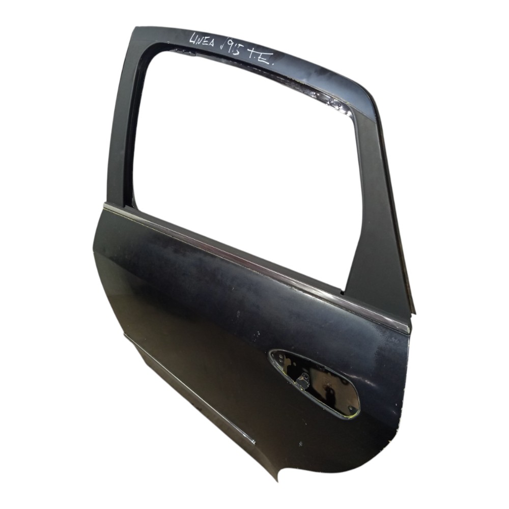 Porta Traseira Le C/detalhes Fiat Linea 2009 2010 A 2014 Traseira Esquerdo Preto 2