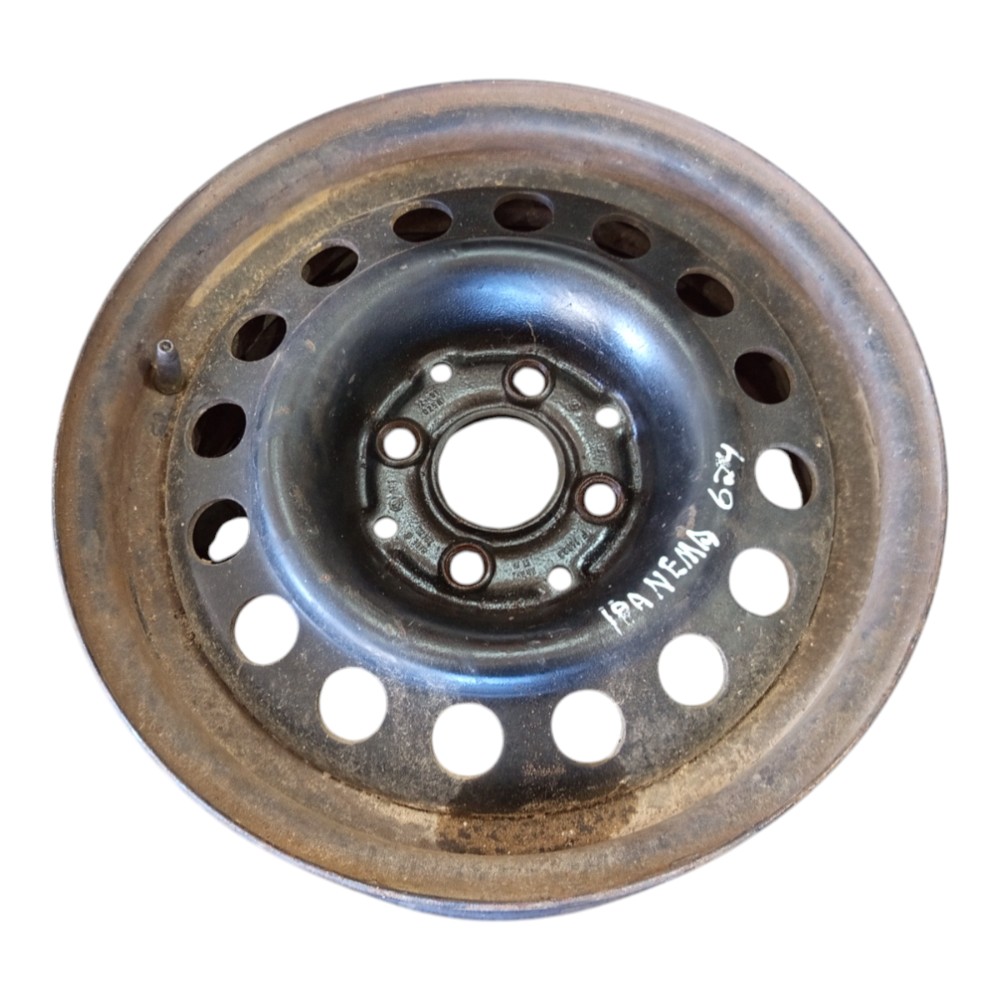 Roda Avulsa Ferro Chevrolet Kadett Ipanema 4×100 1989 1993