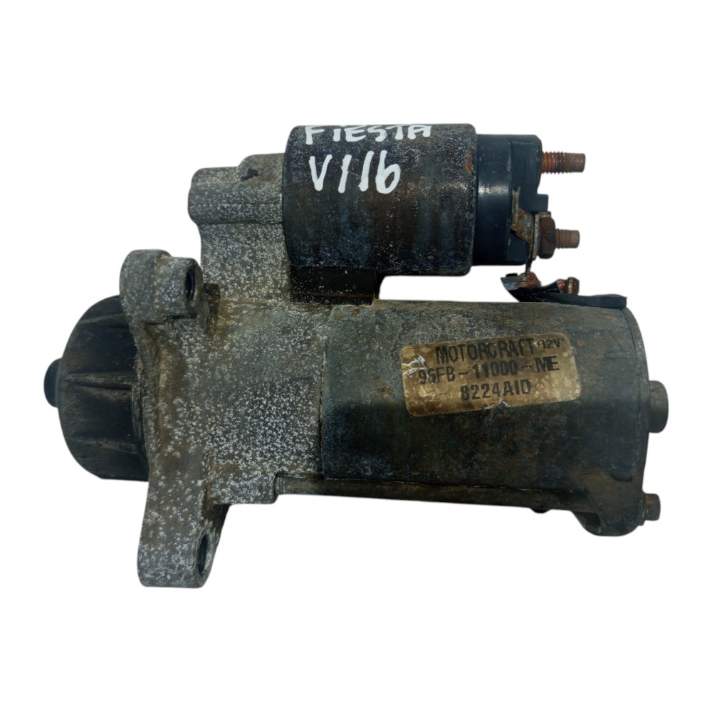 Motor Partida Arranque Ford Fiesta 1.0 8v 2001 2002 A 2006 1