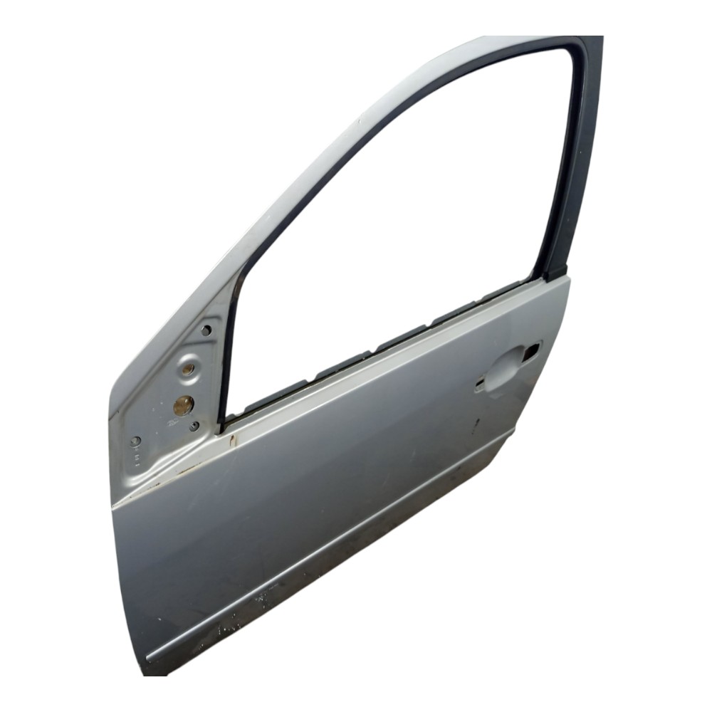 Porta Dianteira Esquerdo Ford Fiesta C/detalhes 2003 A 2014 Dianteira Esquerdo Prateado 2