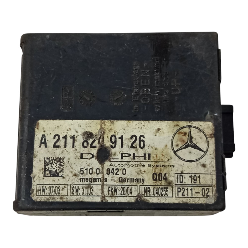 Módulo Central Alarme Mercedes Slk200 2004 2005 2006 A 2010 2
