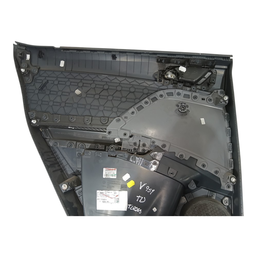 Forro Porta Traseira Direita Vw T-cross Tsi 2019 A 2025 7
