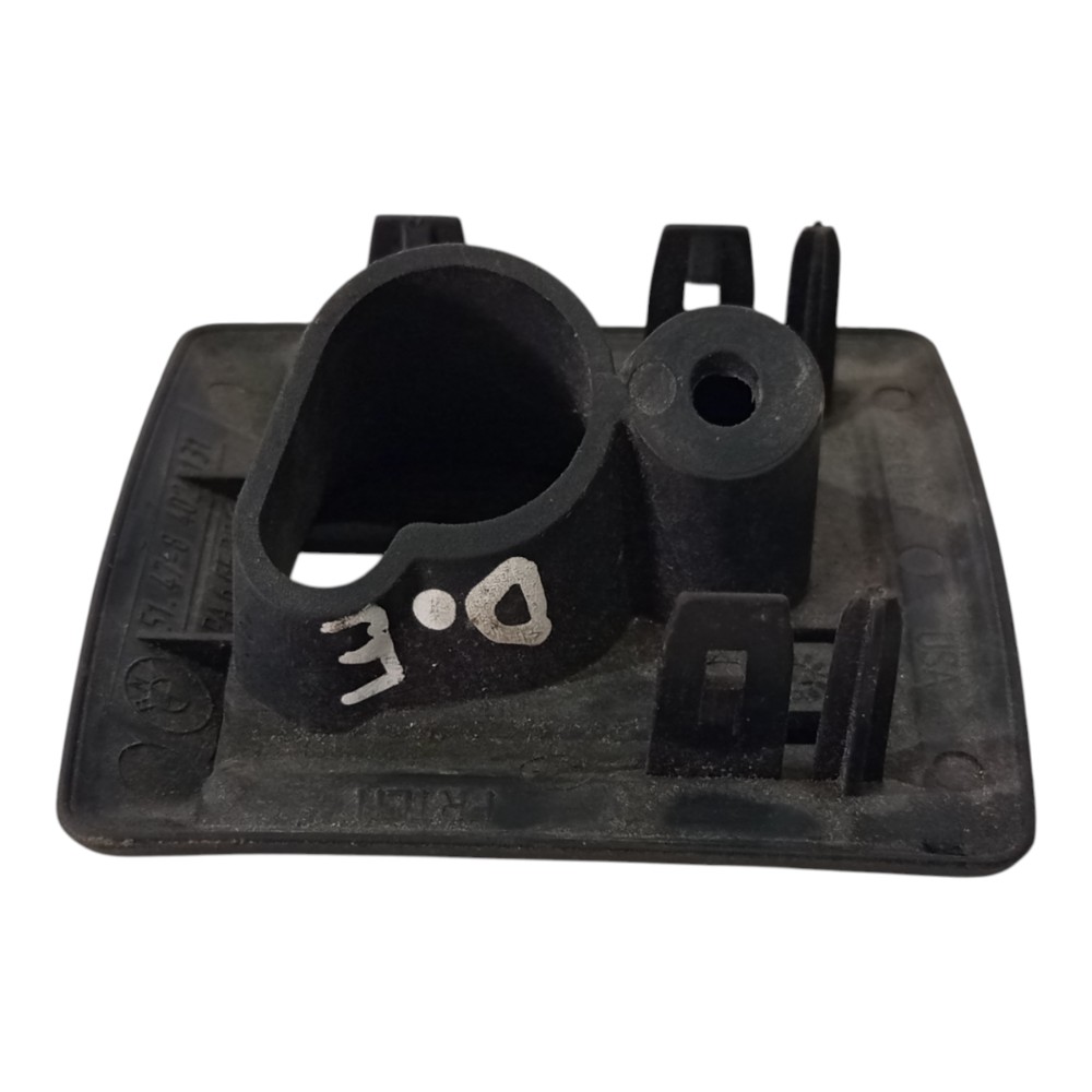 Moldura Gancho Dianteira Le Bmw X5 1999 2000 2001 A 2006 Preto 6