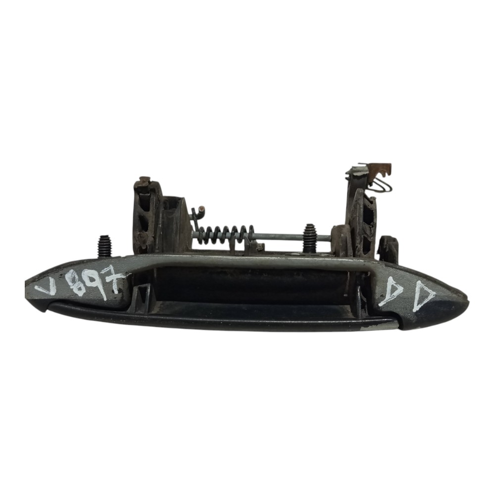 Maçaneta Externa Dianteira Ld Renault Clio 2004 2005 A 2010 Preto Dianteira 2