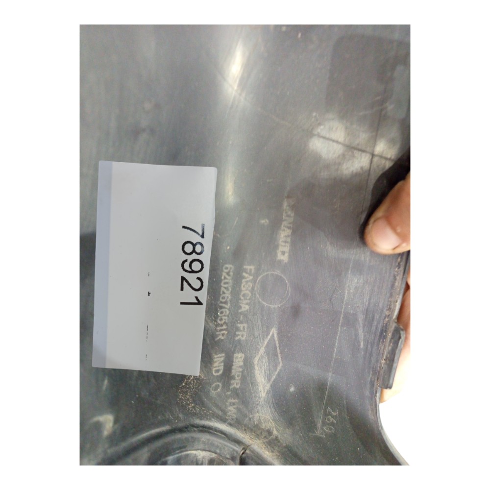 Grade Inferior Parachoque Dianteiro Renault Kwid 2017 A 2022 Preto 10