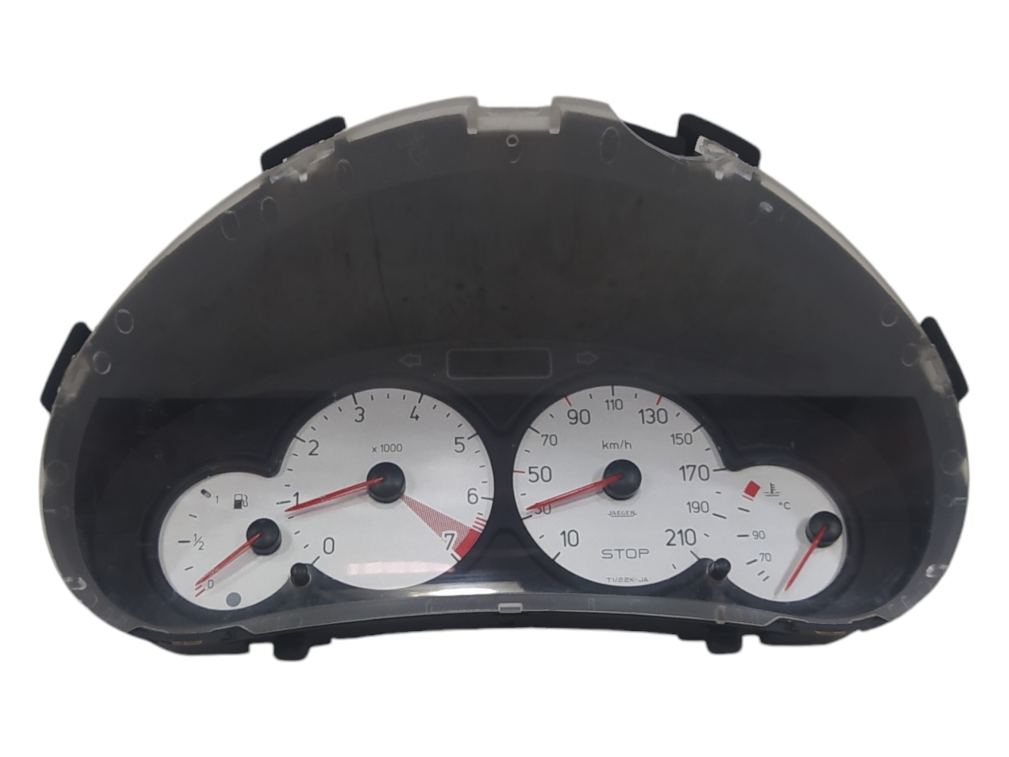 Painel Instrumentos Velocímetro Peugeot 206 1999 A 10 Avaria 5