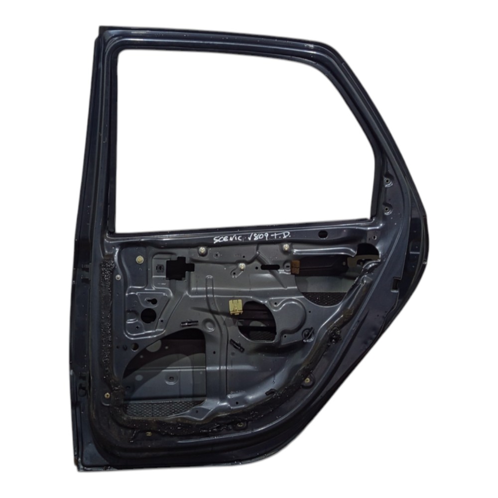 Porta Traseira Direita Renault Scenic 2001 A 2012 Traseira Direita Preto 2