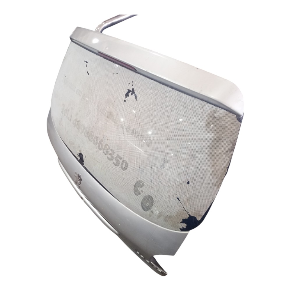 Tampa Traseira Porta Malas Peugeot 206 2001 2002 2003 A 2011 Branco 6