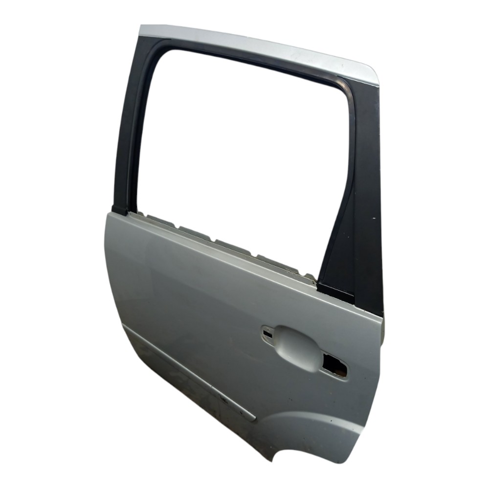 Porta Traseira Esquerdo C/detalhes Ford Fiesta 2003 A 2014 Traseira Esquerdo Prateado 8