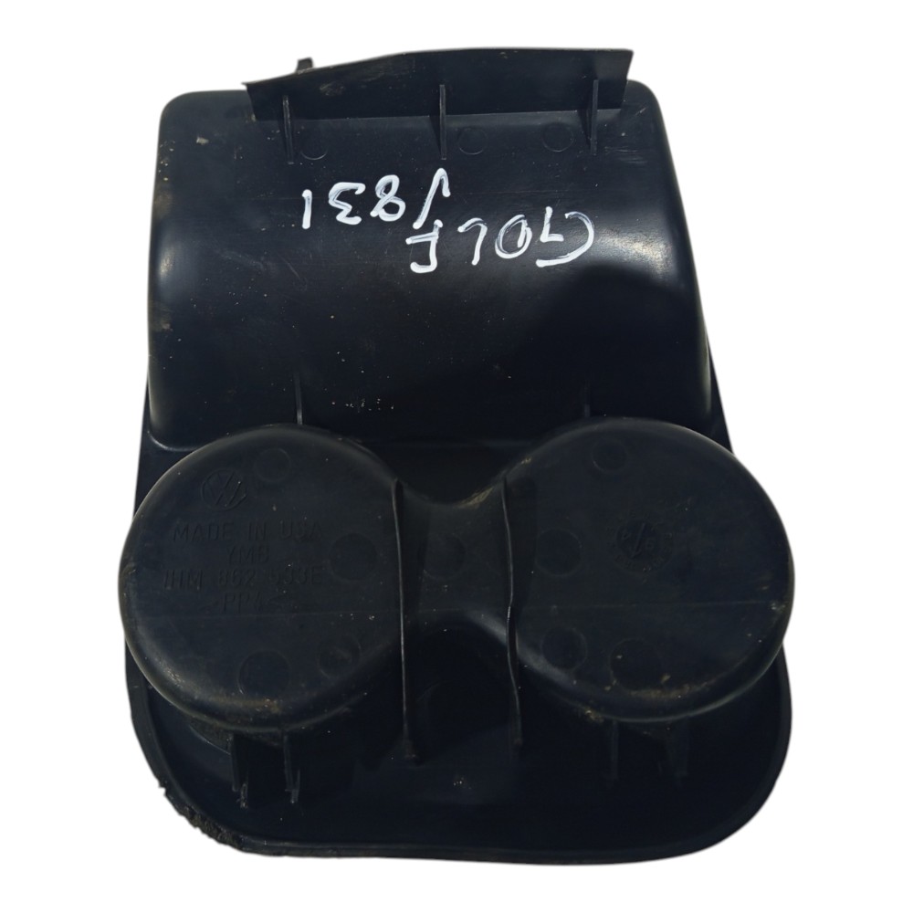 Moldura Porta Copos Central Volkswagen Golf 1993 1994 A 2000 Preto 3