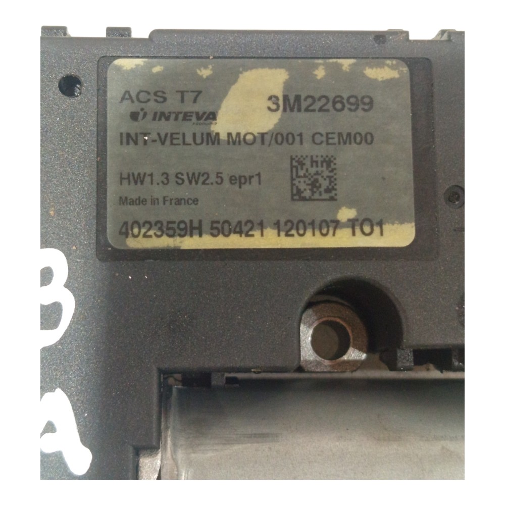 Motor Cortina Teto Solar Peugeot 308 2016 A 2018 6