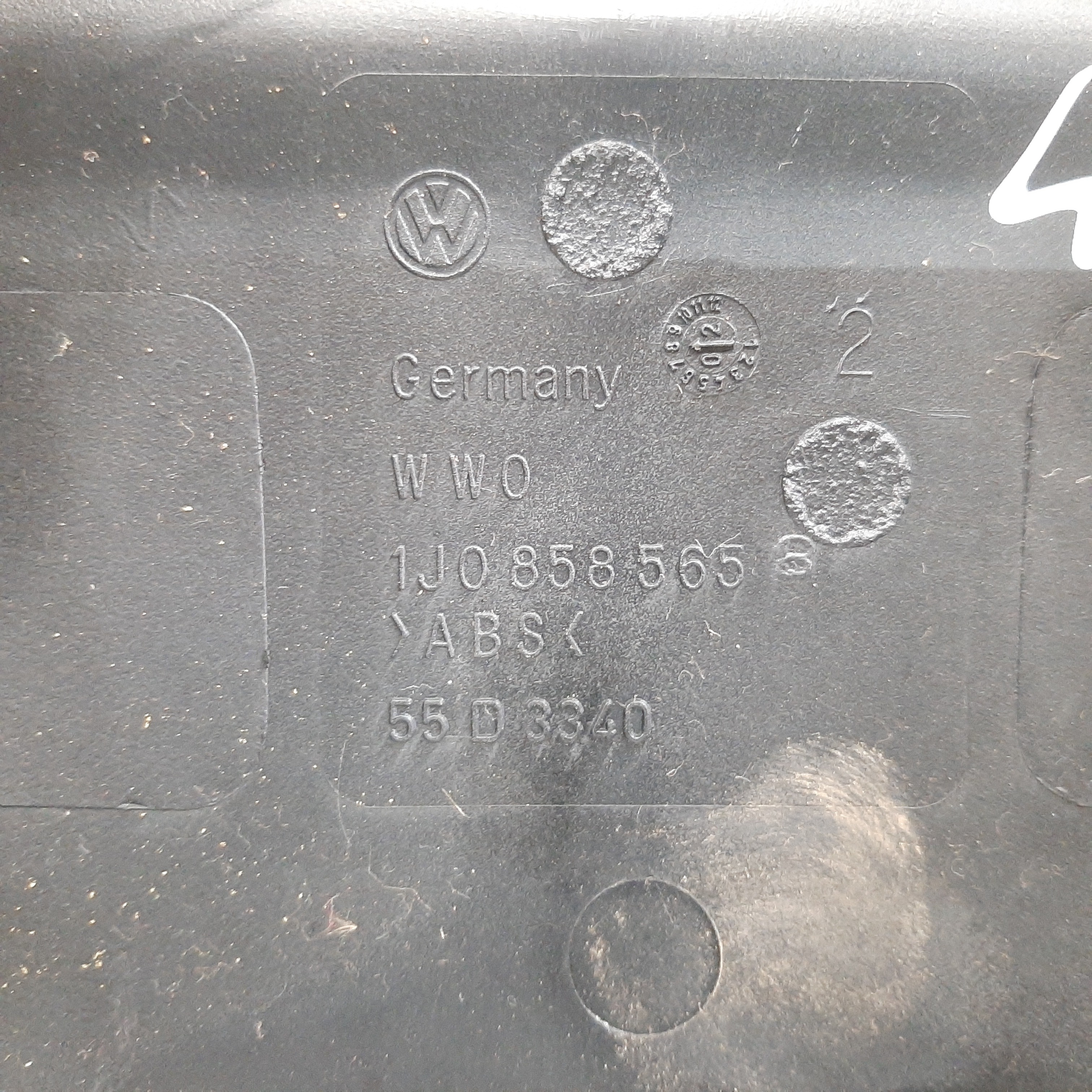 Moldura Superior Coluna Direção Vw Golf Mk4 1999 2000 A 2006 8