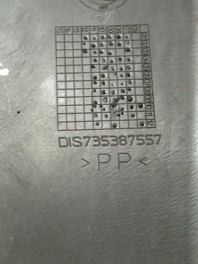 Moldura Coluna Inferior Direita Fiat Linea 2008 A 2014 8