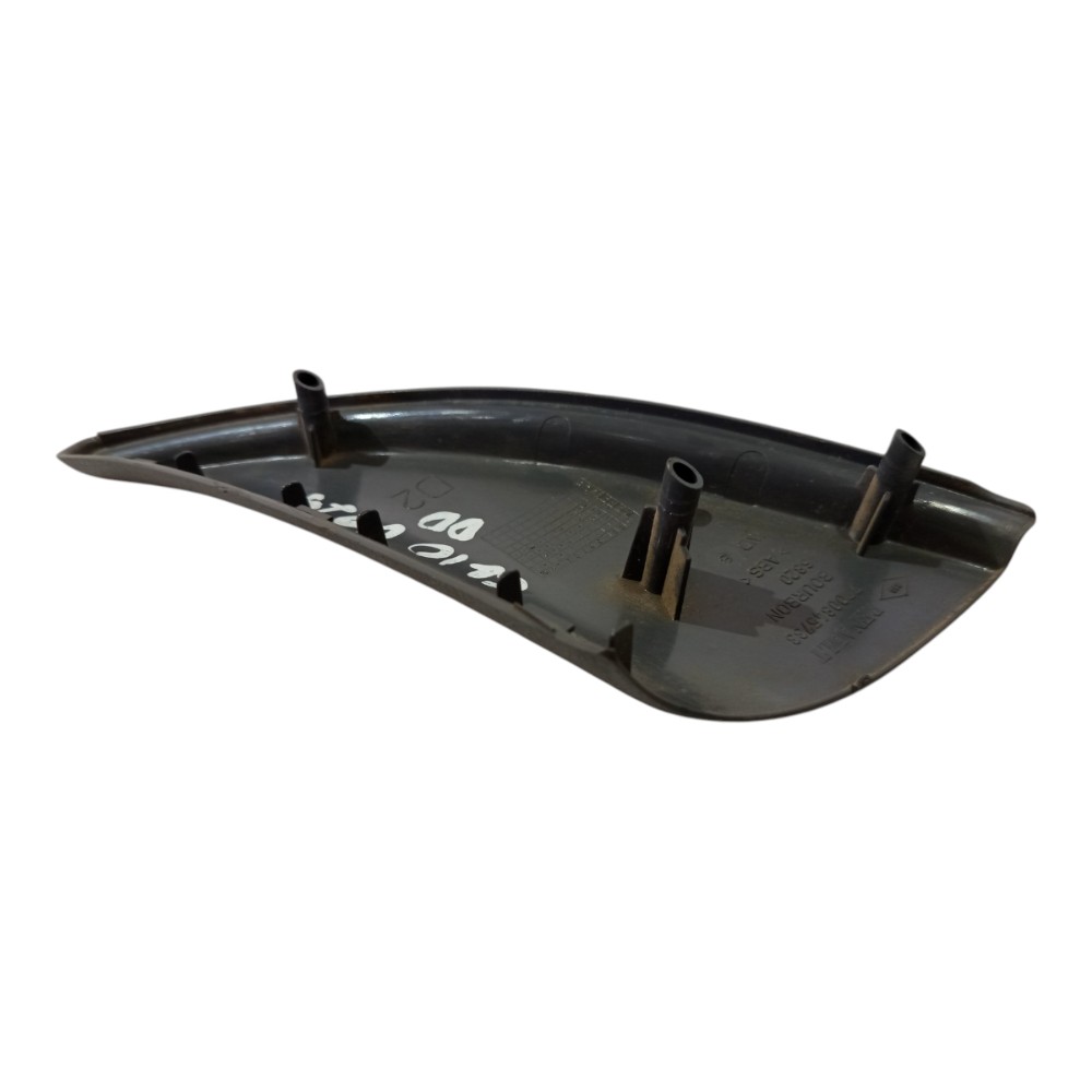 Moldura Retrovisor Interno Diant Ld Renault Clio 1999 A 2016 Preto 2