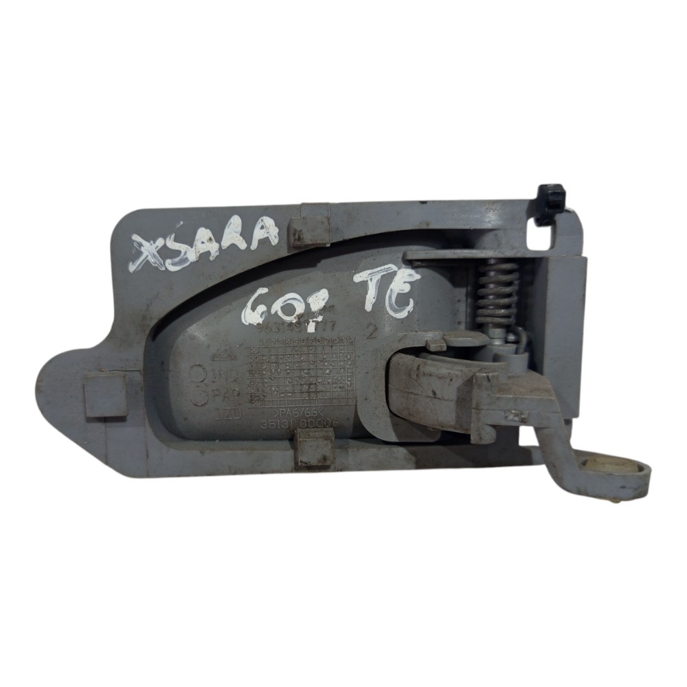 Macaneta Interna Citroen Xsara Picasso 2001 2002 A 2011 Cinza Traseira 6