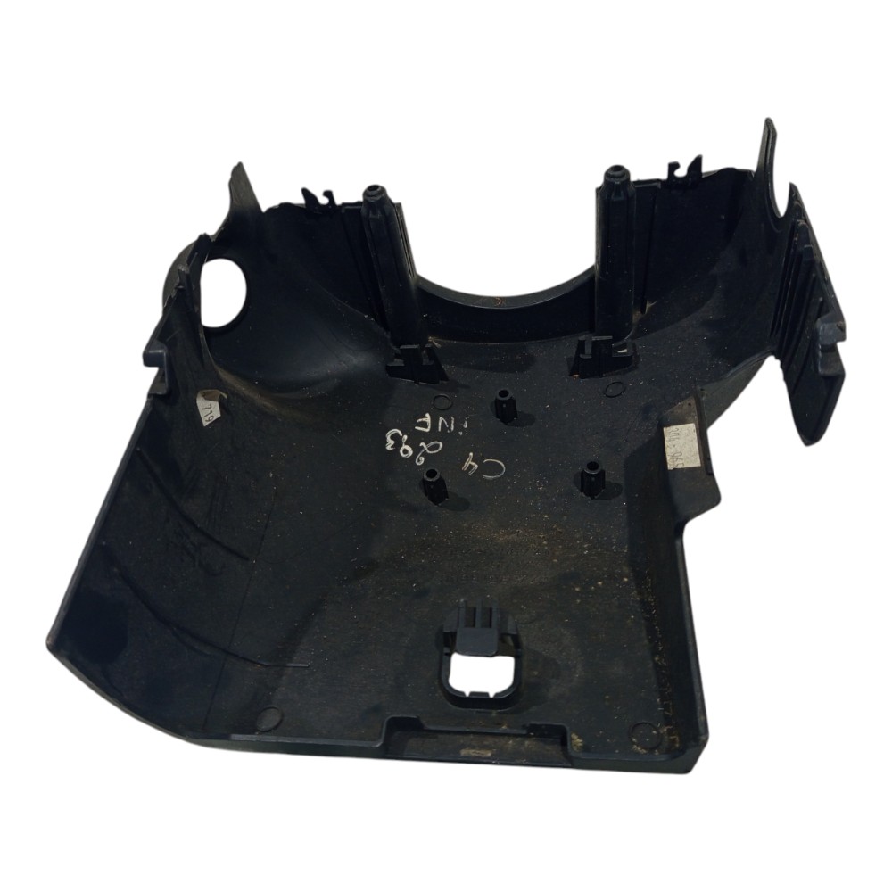 Moldura Inferior Chave Seta Vol Capa Citroen C4 2008 A 2012 Preto 5