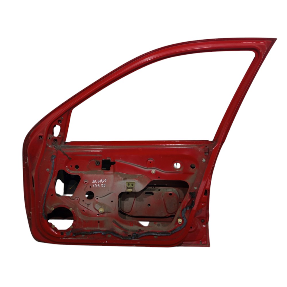 Porta Dianteira Direita Megane 1998 A 2003  Dianteira Direito Vermelho 2