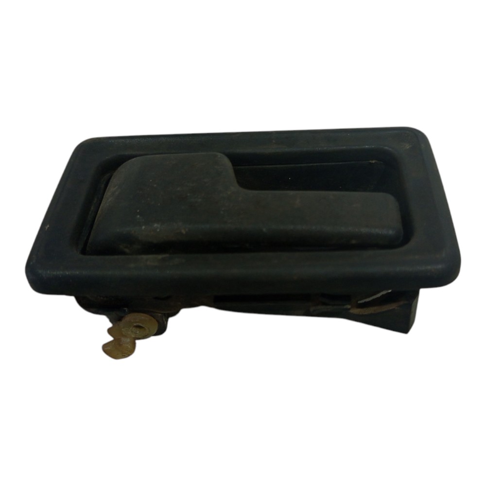 Maçaneta Interna Traseiro Esquerdo Fiat Uno 1996 1997 A 2005 Preto Traseira 2
