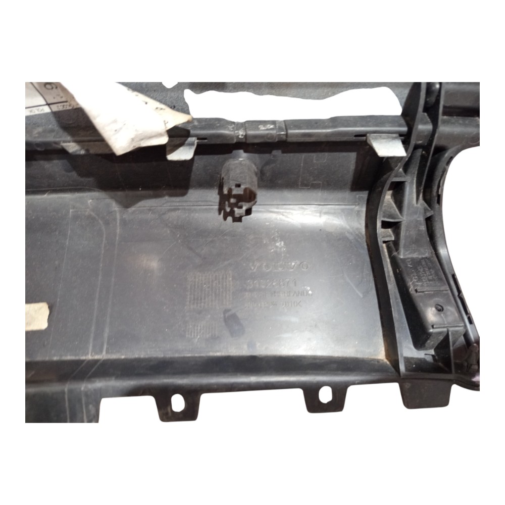 Aplique Moldura Parachoque Traseiro Volvo V60 2011 A 2014 Branco E Preto 5