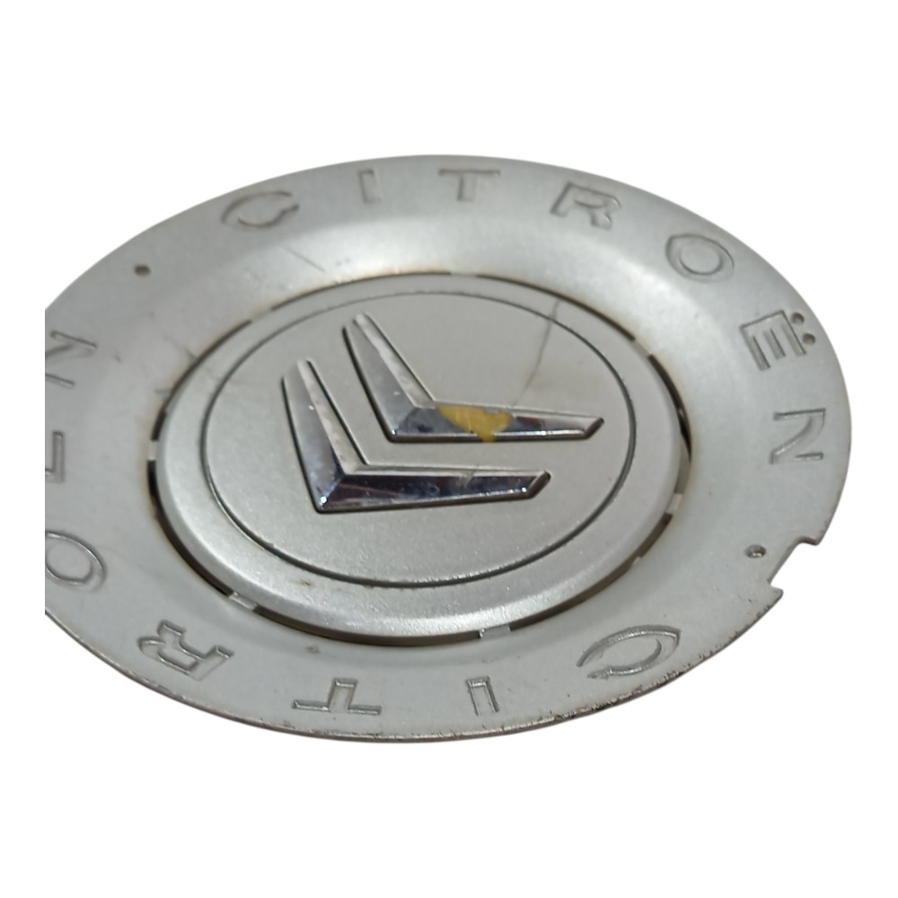 Calota Central Roda Citroen C4 Pallas 2007 2008 A 2012 5 Prata 3