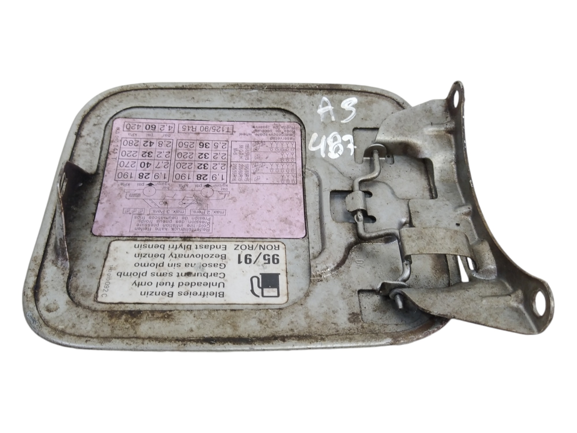 Portinhola Tampa Tanque Combustível Audi A3 8l 1997 A 2006 5