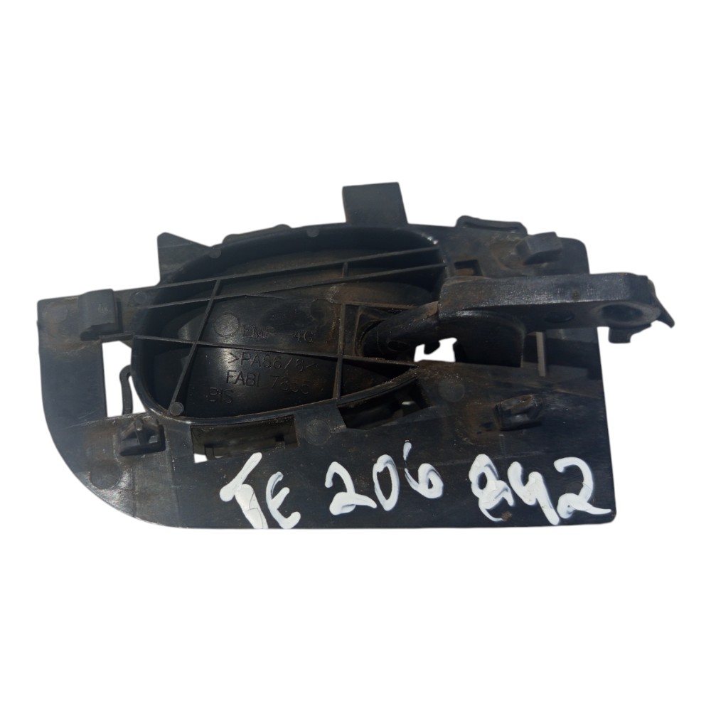 Maçaneta Interna Traseira Esquerda Peugeot 206 2001 A 2012 2