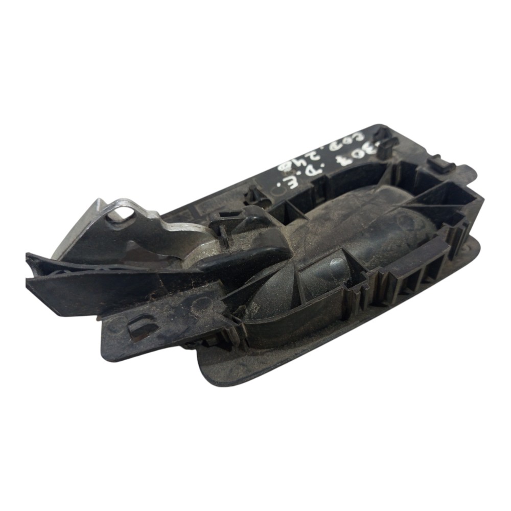 Maçaneta Interna Dianteiro Peugeot 307 2007 2008 A 2012 Cinza E Cromado Dianteira 5